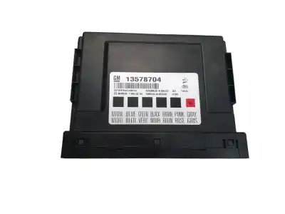 Peça sobressalente para automóvel em segunda mão módulo de confort / bsi /bcm por opel insignia a sedán (g09) 2.0 cdti (69) referências oem iam 13578704