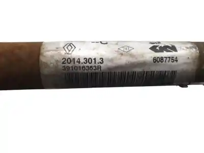 Автозапчасти б/у передняя левая трансмиссия за renault captur dynamique ссылки oem iam 391016363r  