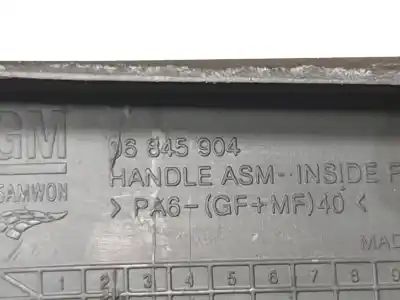 Peça sobressalente para automóvel em segunda mão puxador interior traseiro direito por chevrolet cruze ls referências oem iam 96845904