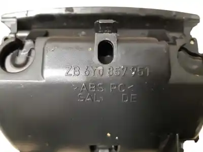 Автозапчастина б/у попільничка для skoda fabia (6y2/6y3) elegance посилання на oem iam 6y0857951  