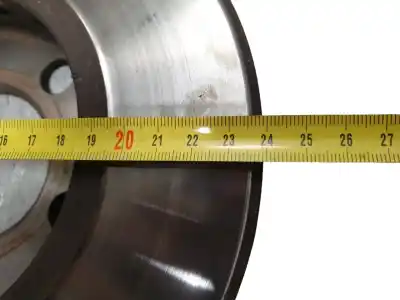 Автозапчастина б/у передній гальмовий диск для skoda fabia (6y2/6y3) elegance посилання на oem iam 6q0615301  