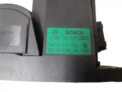 Автозапчастина б/у педаль акселератора для skoda fabia (6y2/6y3) elegance посилання на oem iam 6q1721503e  