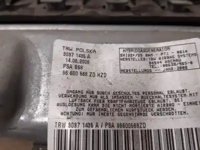 Автозапчасти б/у передняя левая подушка безопасности за citroen c4 picasso exclusive ссылки oem iam 96600568zd   Автозапчасти б/у передняя левая подушка безопасности за citroen c4 picasso exclusive ссылки oem iam 96600568zd