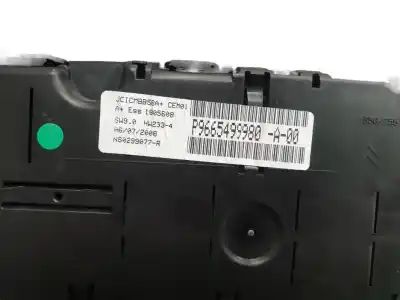 Peça sobressalente para automóvel em segunda mão quadrante por citroen c4 picasso premier referências oem iam 9665499980  