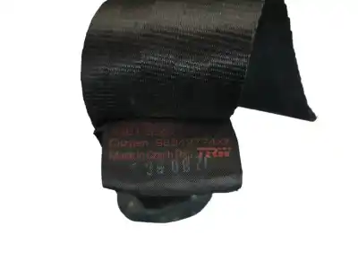 Peça sobressalente para automóvel em segunda mão cinto de segurança traseiro esquerdo por citroen c3 hdi 92 sx plus referências oem iam 96842724xx  