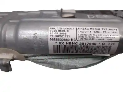 Peça sobressalente para automóvel em segunda mão airbag de cortina dianteiro direito por peugeot 308 confort referências oem iam 9688532880