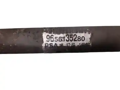 Peça sobressalente para automóvel em segunda mão transmissão dianteira esquerda por peugeot 308 confort referências oem iam 9656135280  