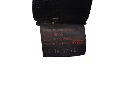 Peça sobressalente para automóvel em segunda mão cinto de segurança traseiro direito por citroen c2 vtr referências oem iam 96422203xx  