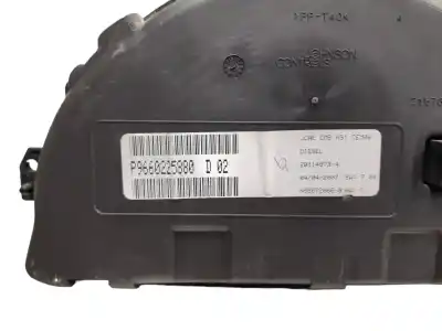 Peça sobressalente para automóvel em segunda mão quadrante por citroen c2 vtr referências oem iam 9660225880  