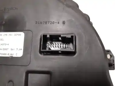 Peça sobressalente para automóvel em segunda mão quadrante por citroen c2 vtr referências oem iam 9660225880  