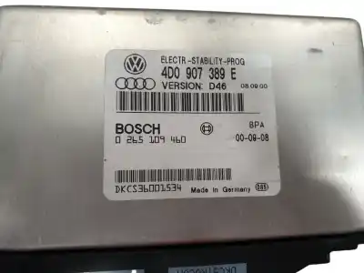 Second-hand car spare part abs control unit for audi s8 (d2) 4.2 oem iam references 4d0907389e