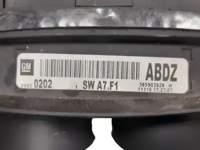 Second-hand car spare part DASHBOARD for OPEL INSIGNIA A SEDÁN (G09)  OEM IAM references 365903926  