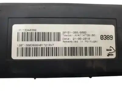 Second-hand car spare part electronic module for opel astra j (p10) 1.7 cdti (68) oem iam references 13340389  