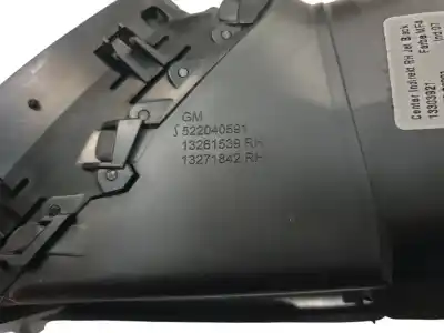 Автозапчасти б/у аэрационная решетка за opel astra j (p10) 1.7 cdti (68) ссылки oem iam 13261539  