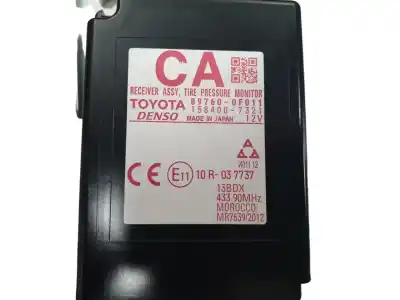 Автозапчасти б/у электронный модуль за toyota verso (aur2/zgr2) 1.6 comfort ссылки oem iam 897600f011  