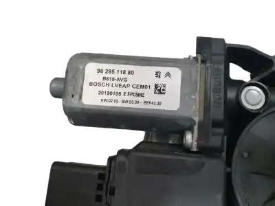 Peça sobressalente para automóvel em segunda mão ELEVADOR DE VIDROS DIANTEIRA ESQUERDA por CITROEN C3  Referências OEM IAM 9830478980  