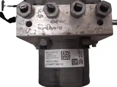Peça sobressalente para automóvel em segunda mão abs por citroen c3 live referências oem iam 9830317080  
