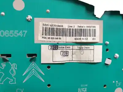 Peça sobressalente para automóvel em segunda mão quadrante por peugeot 207 urban referências oem iam 9662904680  