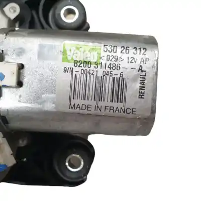 Pezzo di ricambio per auto di seconda mano MOTORE TERGICRISTALLO POSTERIORE per RENAULT CLIO III  Riferimenti OEM IAM 8200311486A  