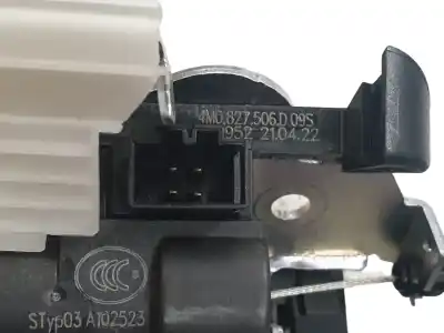 Second-hand car spare part trunk lock for audi q2 q2 5 puertas oem iam references 4m0827506d  