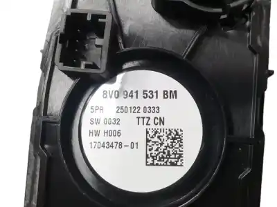 Second-hand car spare part headlights switch for audi q2 q2 5 puertas oem iam references 8v0941531bm  