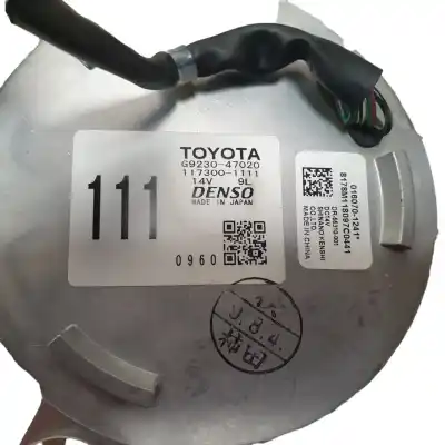 Автозапчасти б/у отопительный двигатель за toyota prius (nhw30) plug-in hybrid advance ссылки oem iam g923047020  