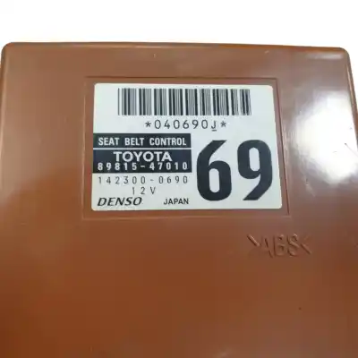 Автозапчасти б/у электронный модуль за toyota prius (nhw30) plug-in hybrid advance ссылки oem iam 8981547010  