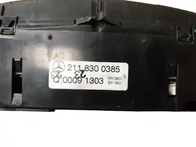 Piesă de schimb auto la mâna a doua PANOU CLIMA pentru MERCEDES-BENZ CLASE E (W211) BERLINA  Referințe OEM IAM 2118300385  
