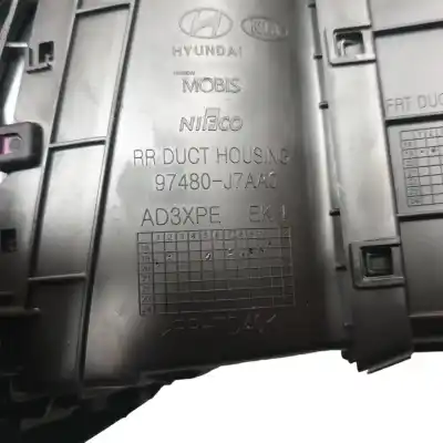 Автозапчастина б/у аераційна решіта для kia ceed concept 120 cv / 88 kw посилання на oem iam 97480j7aa0