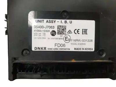 Автозапчастина б/у електронний модуль для kia ceed concept 120 cv / 88 kw посилання на oem iam 95400j7063  