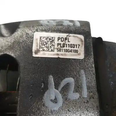 Автозапчастина б/у передній лівий гальмум для kia ceed concept 120 cv / 88 kw посилання на oem iam 58110g4100