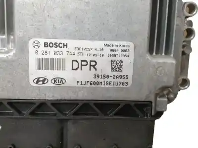 Second-hand car spare part ecu engine control for kia optima (jf) 1.7 crdi oem iam references 0281033744  