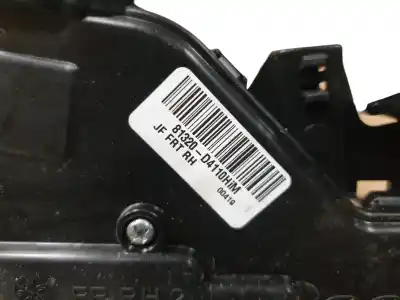 Peça sobressalente para automóvel em segunda mão fechadura da porta dianteira direita por kia optima (jf) 1.7 crdi referências oem iam 81320d4110