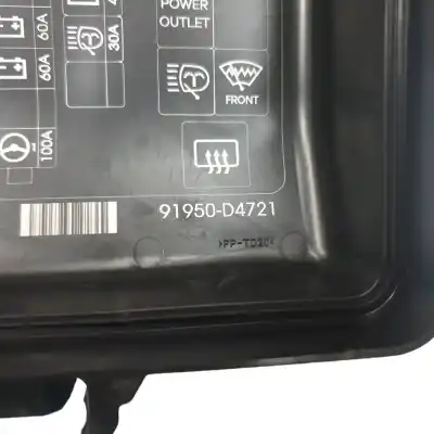 Peça sobressalente para automóvel em segunda mão caixa de fusíveis e relés por kia optima (jf) 1.7 crdi referências oem iam 91950d4721