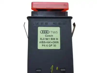 Second-hand car spare part hazard warning lights for audi a3 (8l1) 1.8 oem iam references 8l0941509m  