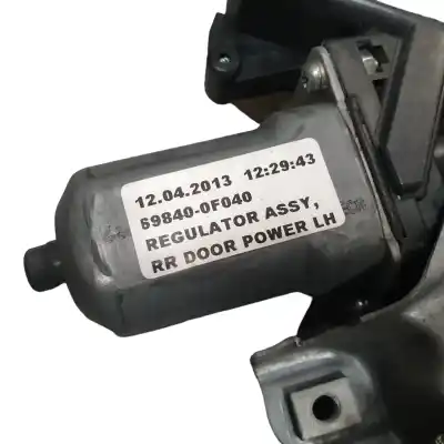 Second-hand car spare part rear left window regulator for toyota verso (_r2_) 2.2 d-4d (aur21_) oem iam references 698400f040