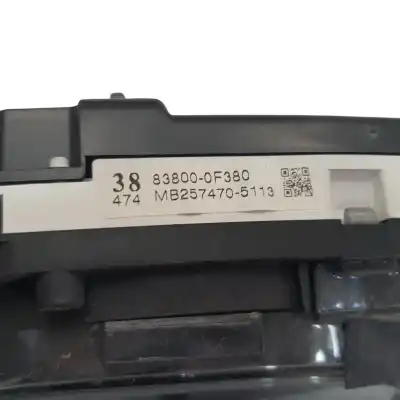 Second-hand car spare part dashboard for toyota verso (_r2_) 2.2 d-4d (aur21_) oem iam references 838000f380  