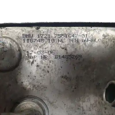 Peça sobressalente para automóvel em segunda mão radiador de óleo do motor por bmw serie 3 touring (e91) 330i 258 cv / 190 kw referências oem iam 7551647  