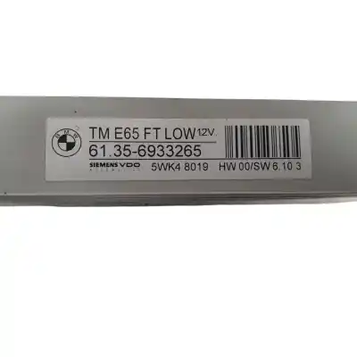 Second-hand car spare part electronic module for bmw serie 7 (e65/e66) 730d oem iam references 6933265  