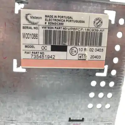 Recambio de automóvil de segunda mano de SISTEMA AUDIO / RADIO CD para FIAT BRAVO (198)  referencias OEM IAM 735451942  