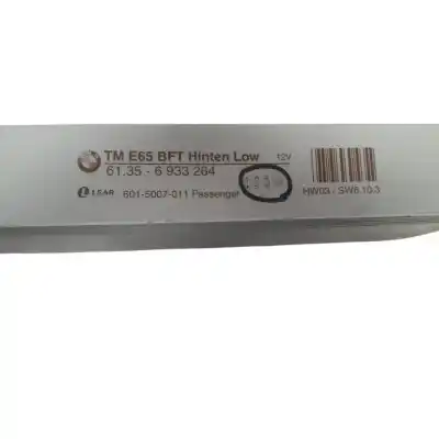 Pezzo di ricambio per auto di seconda mano modulo elettronico per bmw serie 7 (e65/e66) 730d riferimenti oem iam 6933264  