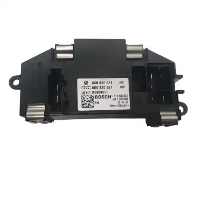 Автозапчастина б/у стійкість на нагревання для audi q5 (8r) 2.0 16v tfsi посилання на oem iam 8k0820521  