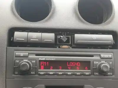 Автозапчастина б/у аудіо система / радіо cd для audi a3 (8p1) 2.0 tdi 16v посилання на oem iam 8p0035186c  