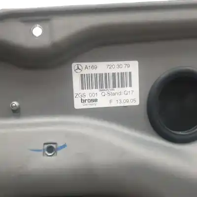 Автозапчастина б/у регулятор переднього правого скла для mercedes-benz clase a (w169) a 200 (169.033, 169.333) посилання на oem iam a1697203079  