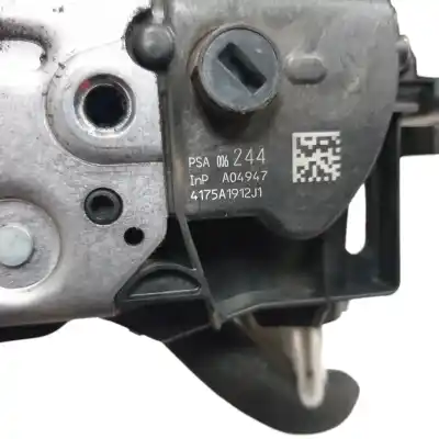 Second-hand car spare part left front door lock for citroen c3 attraction oem iam references a04947
