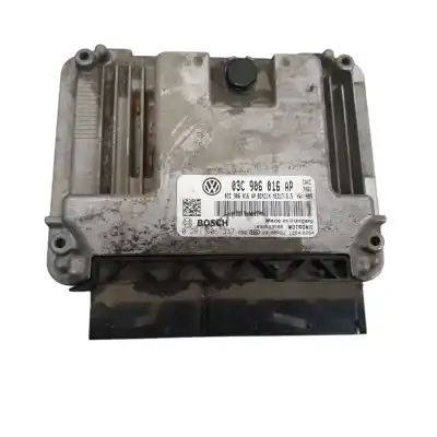 Second-hand car spare part ecu engine control for seat leon (1p1) reference oem iam references 03c906016ap