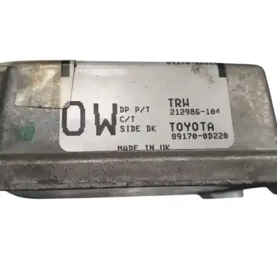 Pièce détachée automobile d'occasion boitier de commande d'airbag pour toyota yaris (ncp1/nlp1/scp1) 1.4 d-4d linea luna références oem iam 891700d220  
