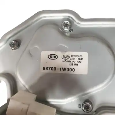 Peça sobressalente para automóvel em segunda mão motor do limpador traseiro por kia rio drive referências oem iam 987001w000  
