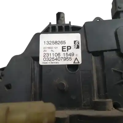 Pezzo di ricambio per auto di seconda mano serratura porta posteriore sinistra per opel corsa d catch me riferimenti oem iam 13258265  