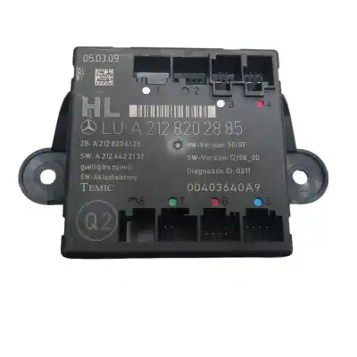 Second-hand car spare part comfort module for mercedes-benz clase e (w212) e 250 cdi / bluetec (212.003, 212.004) oem iam references a2128202885